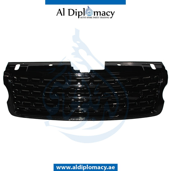 RANGE ROVER VOGUE Grille, BLACK for Land Rover models, Part Number T-RR-VOGUE GRILLE BLACK 2014